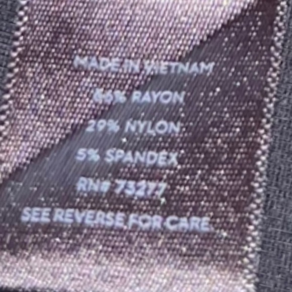 Simply Vera Vera Wang Black High Waisted Ponte Pull-on Skinny Pants M EUC Preppy - Picture 13 of 17